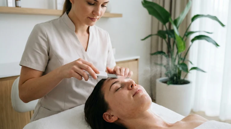 Peeling kawitacyjny – zabieg oczyszczania twarzy w salonie kosmetologicznym